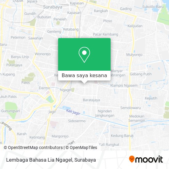 Peta Lembaga Bahasa Lia Ngagel