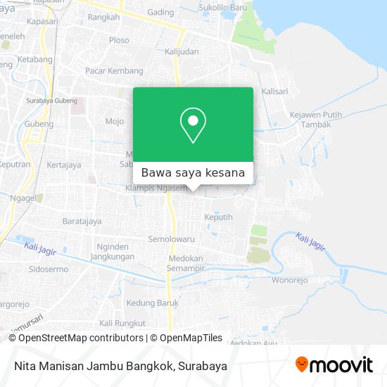 Peta Nita Manisan Jambu Bangkok