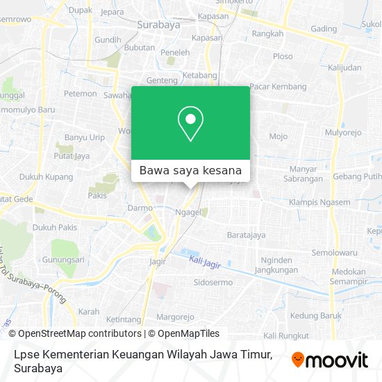 Peta Lpse Kementerian Keuangan Wilayah Jawa Timur