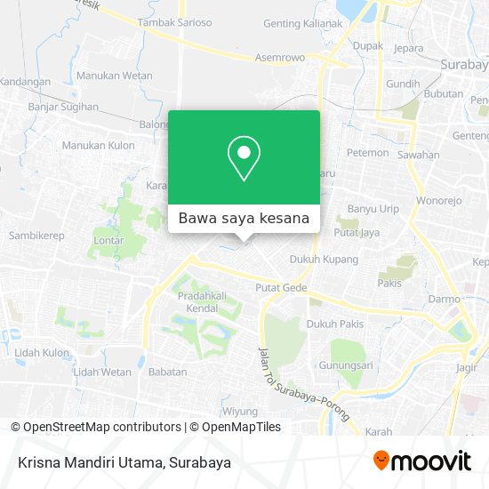 Peta Krisna Mandiri Utama