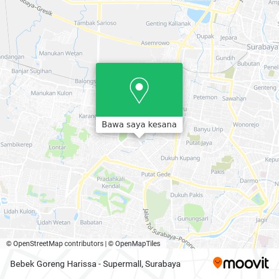 Peta Bebek Goreng Harissa - Supermall