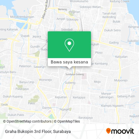 Peta Graha Bukopin 3rd Floor