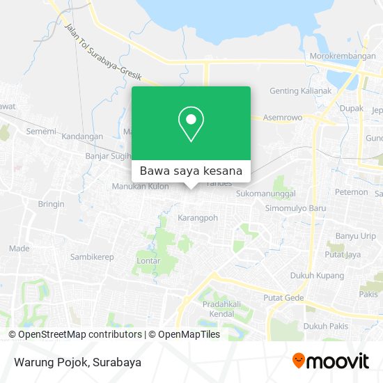 Peta Warung Pojok