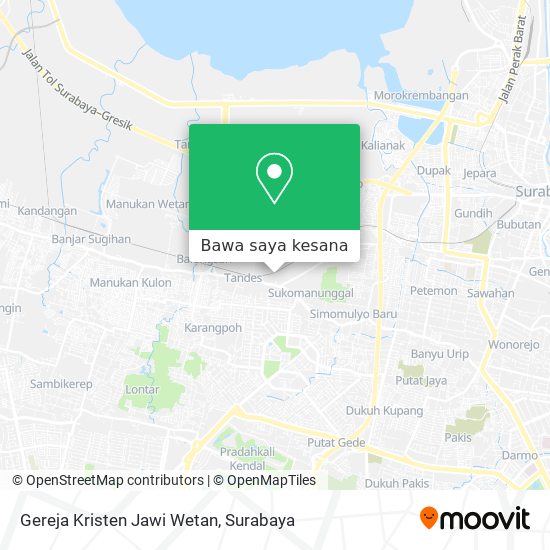 Peta Gereja Kristen Jawi Wetan