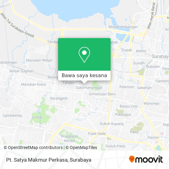 Peta Pt. Satya Makmur Perkasa