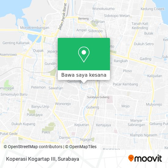 Peta Koperasi Kogartap III