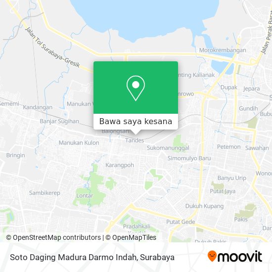 Peta Soto Daging Madura Darmo Indah