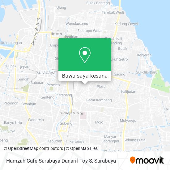 Peta Hamzah Cafe Surabaya Danarif Toy S