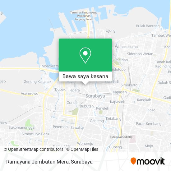 Peta Ramayana Jembatan Mera