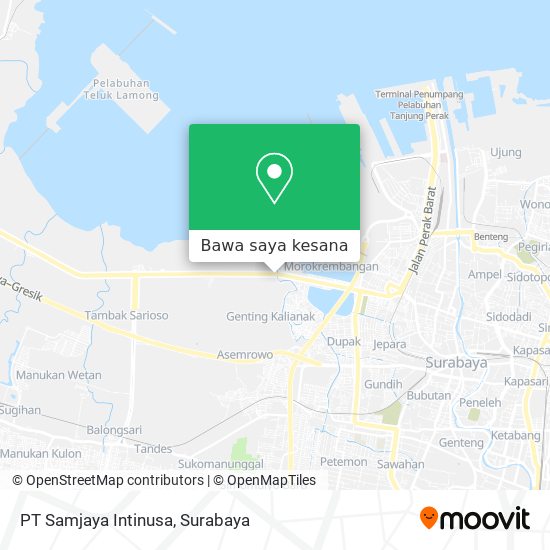 Peta PT Samjaya Intinusa