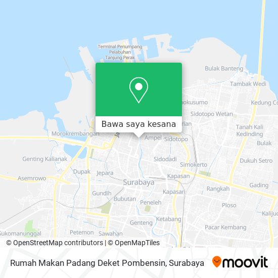Peta Rumah Makan Padang Deket Pombensin