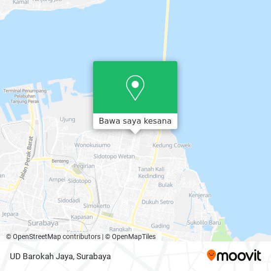 Peta UD Barokah Jaya