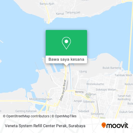 Peta Veneta System Refill Center Perak