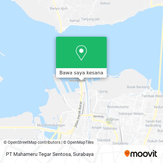 Peta PT Mahameru Tegar Sentosa