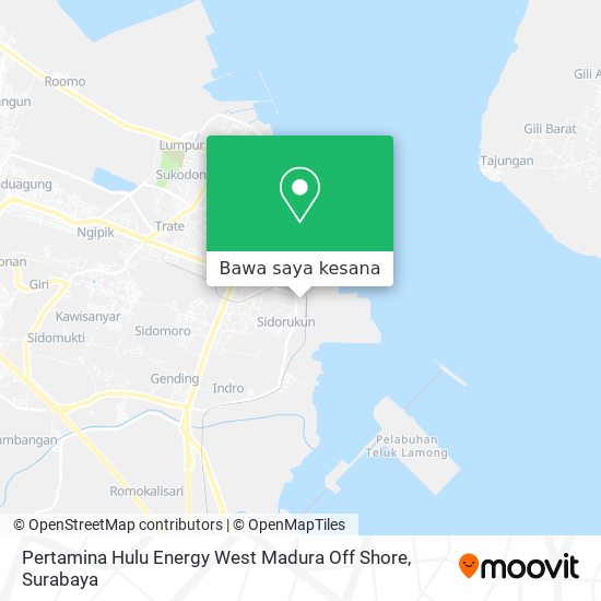 Peta Pertamina Hulu Energy West Madura Off Shore