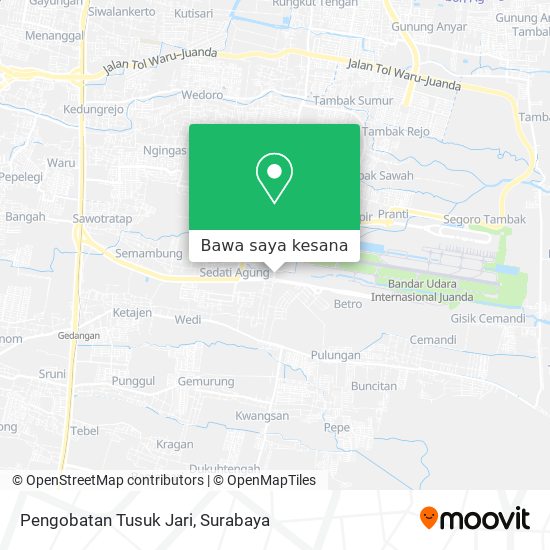 Peta Pengobatan Tusuk Jari