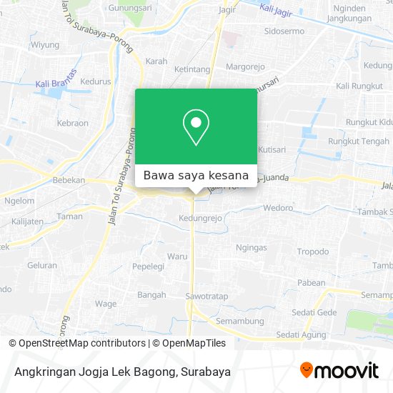 Peta Angkringan Jogja Lek Bagong