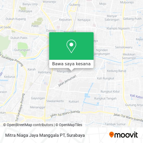 Peta Mitra Niaga Jaya Manggala PT