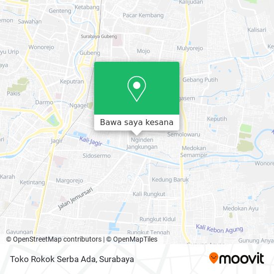 Peta Toko Rokok Serba Ada