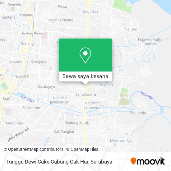 Peta Tungga Dewi Cake Cabang Cak Har