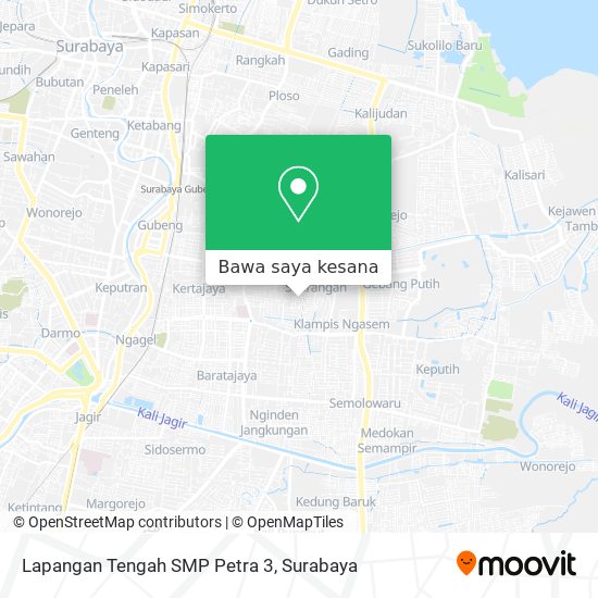 Peta Lapangan Tengah SMP Petra 3