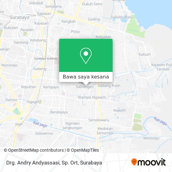 Peta Drg. Andry Andyassasi, Sp. Ort