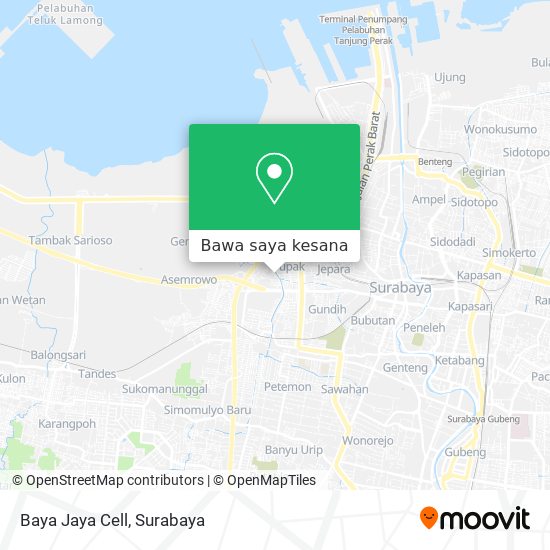 Peta Baya Jaya Cell