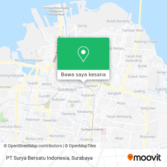 Peta PT Surya Bersatu Indonesia