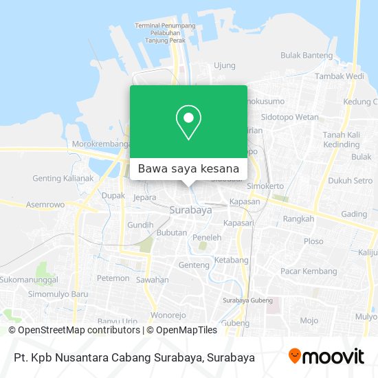 Peta Pt. Kpb Nusantara Cabang Surabaya