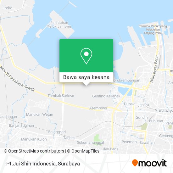 Peta Pt.Jui Shin Indonesia