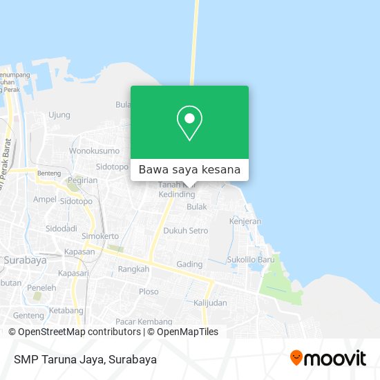 Peta SMP Taruna Jaya
