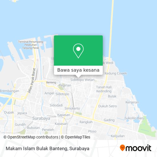 Peta Makam Islam Bulak Banteng