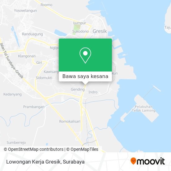 Peta Lowongan Kerja Gresik