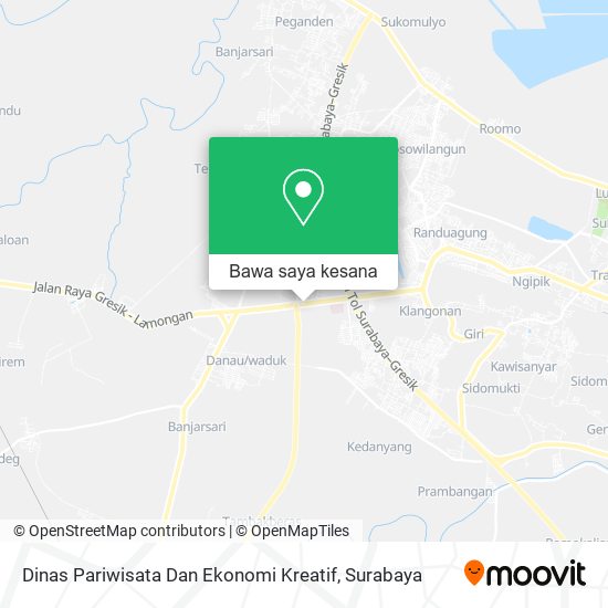 Peta Dinas Pariwisata Dan Ekonomi Kreatif