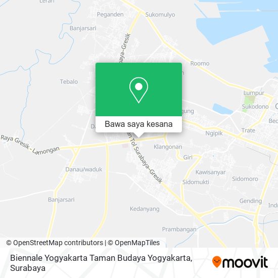 Peta Biennale Yogyakarta Taman Budaya Yogyakarta