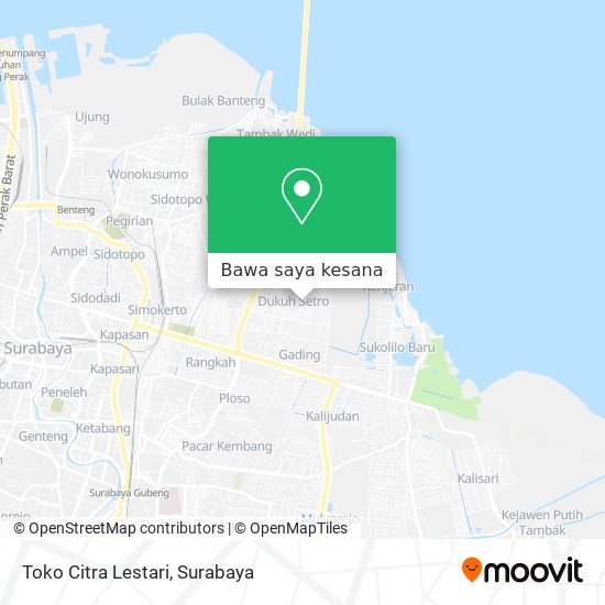 Peta Toko Citra Lestari