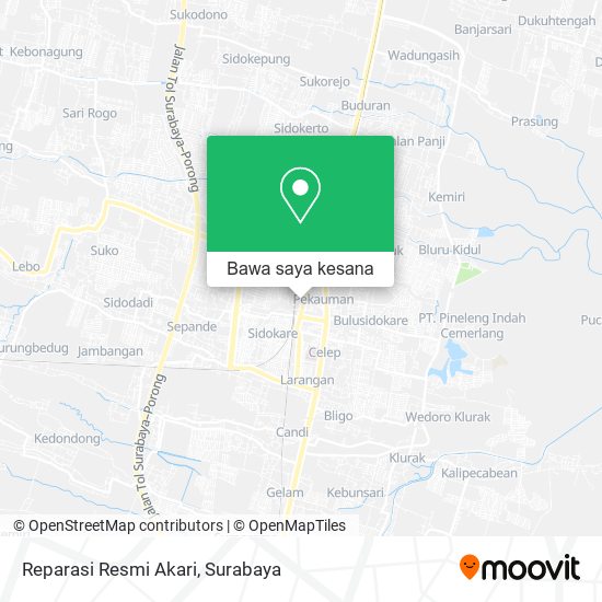 Peta Reparasi Resmi Akari