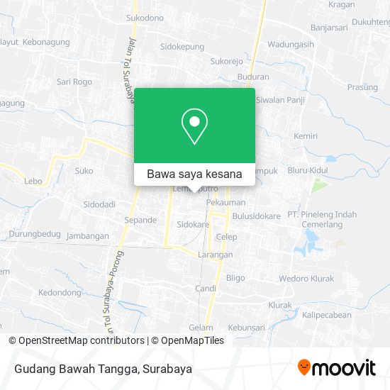 Peta Gudang Bawah Tangga