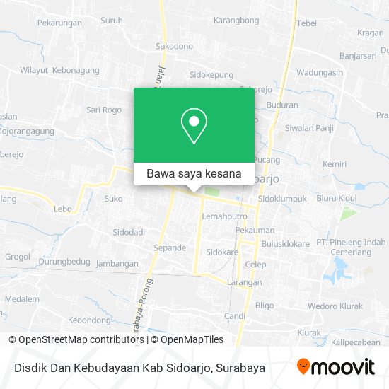 Peta Disdik Dan Kebudayaan Kab Sidoarjo