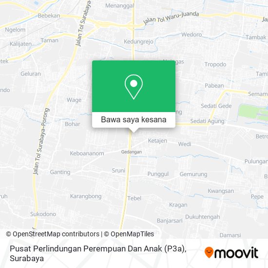 Peta Pusat Perlindungan Perempuan Dan Anak (P3a)