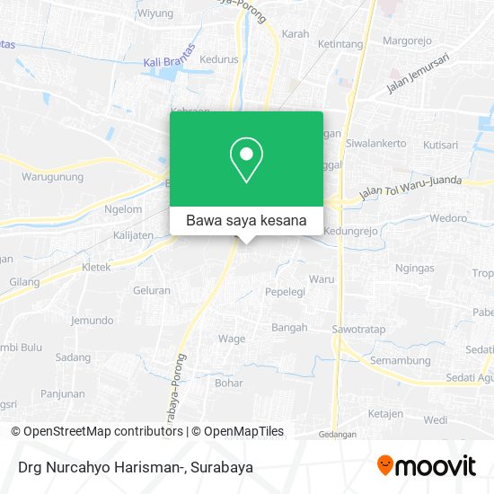 Peta Drg Nurcahyo Harisman-