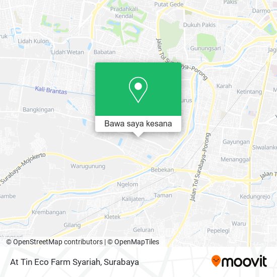 Peta At Tin Eco Farm Syariah