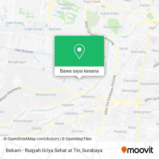 Peta Bekam - Ruqyah Griya Sehat at Tin