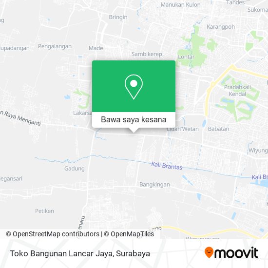 Peta Toko Bangunan Lancar Jaya