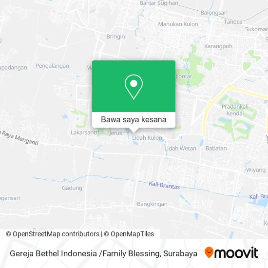 Peta Gereja Bethel Indonesia /Family Blessing