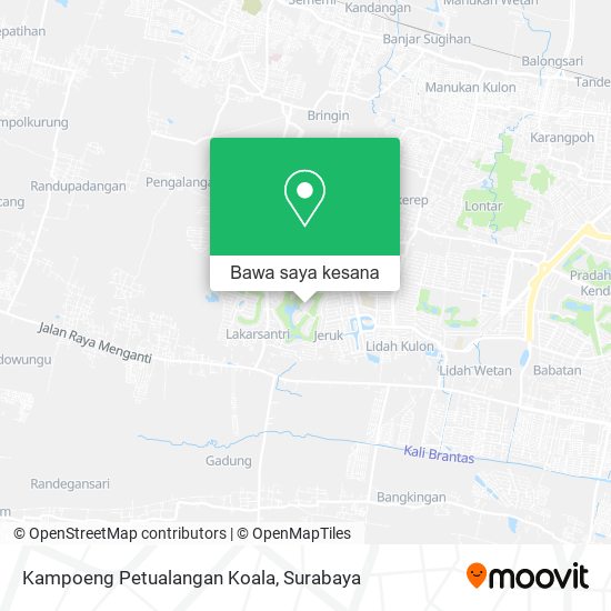 Peta Kampoeng Petualangan Koala
