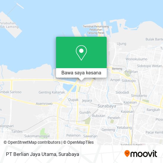 Peta PT Berlian Jaya Utama