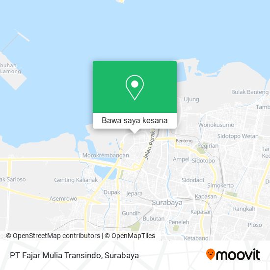 Peta PT Fajar Mulia Transindo