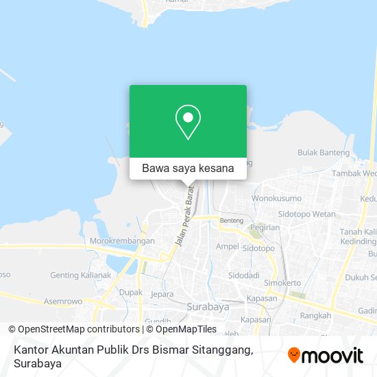 Peta Kantor Akuntan Publik Drs Bismar Sitanggang