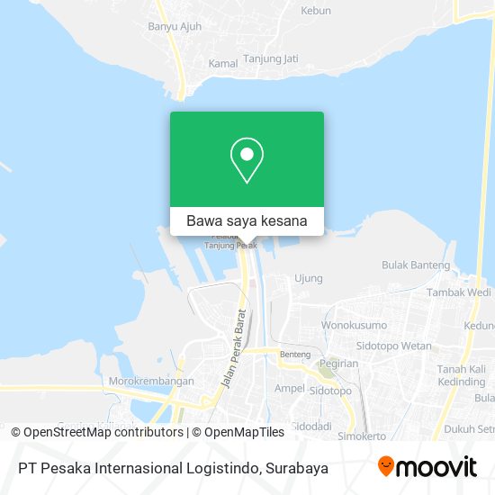 Peta PT Pesaka Internasional Logistindo
